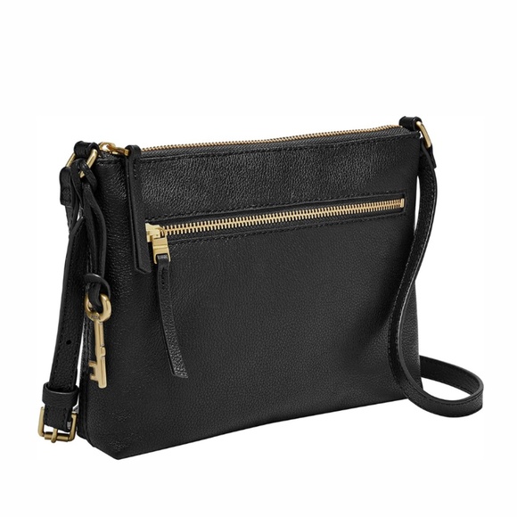 Fossil Bags Fossil Fiona Small Crossbody Purse Black Poshmark
